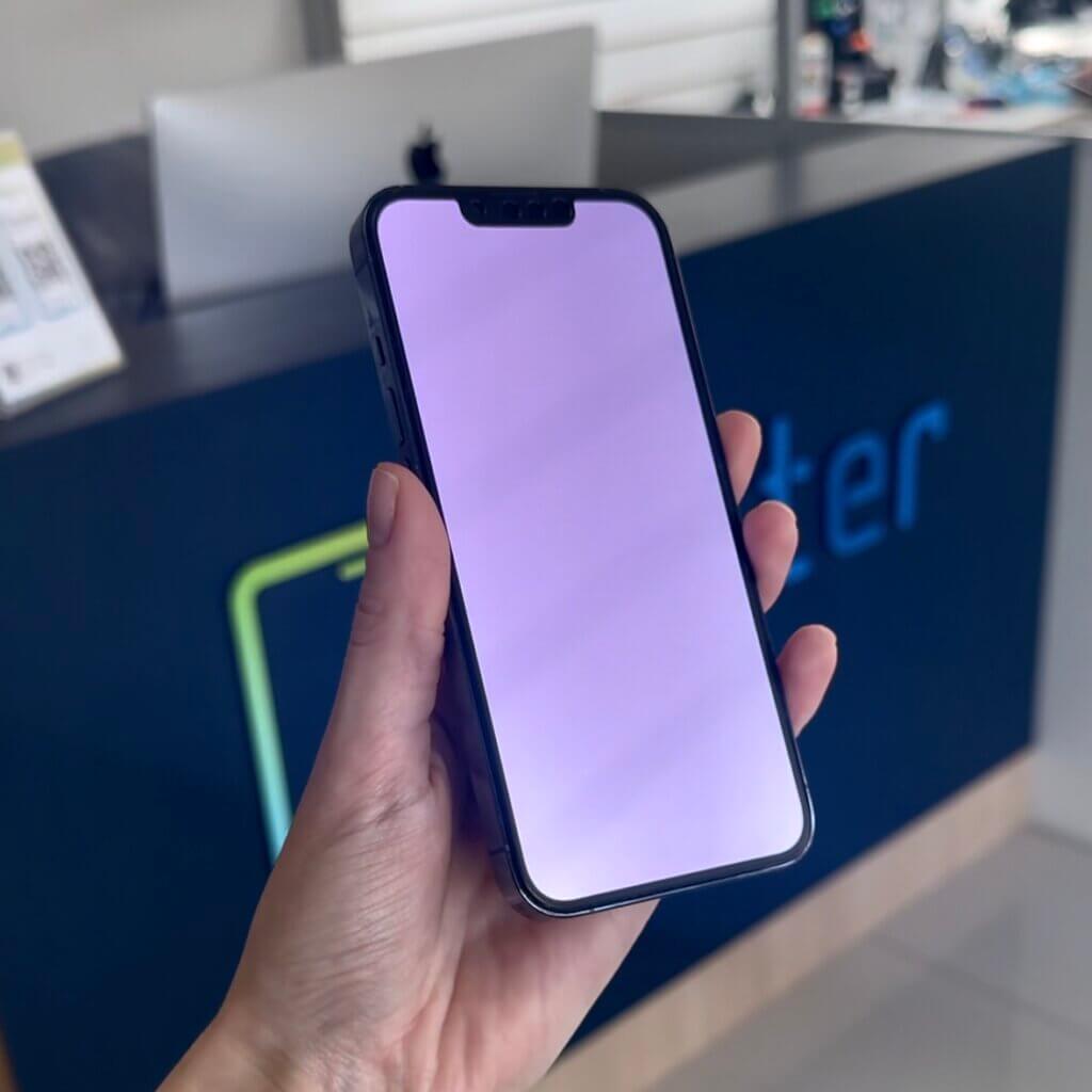 Conserto tela branca iPhone 13 Pro Max e Pro em Sorocaba